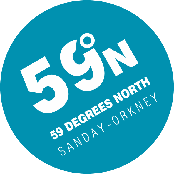 59 Degrees North - Cafe & Pizzeria - Sanday Logo