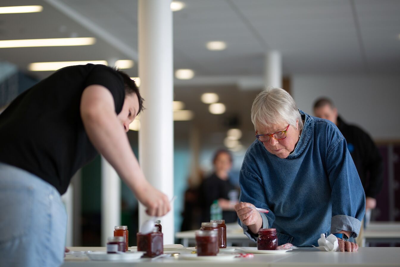 Judging at the 2022 Orkney Food & Drink Parish Cup of Food