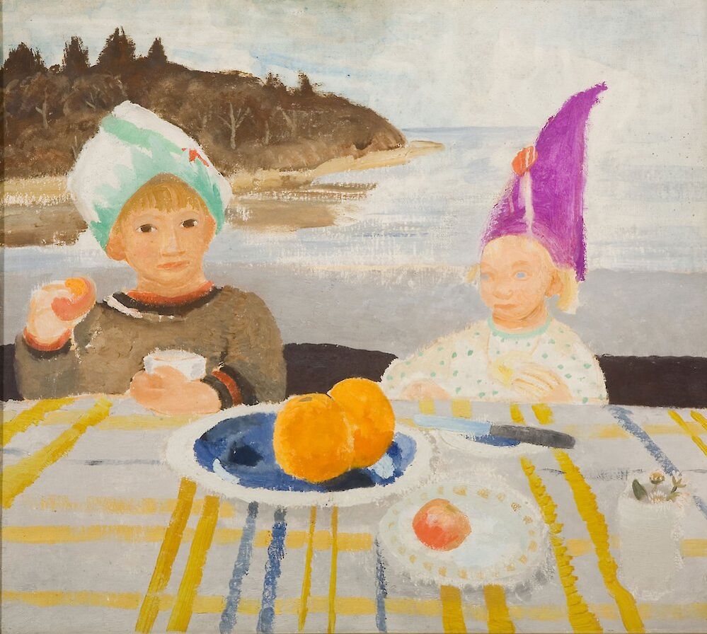 Winifred Nicholson: Kate and Jake, Isle of Wight, 1932. Courtesy Bristol Museums, Galleries and Archives. © Trustees of Winifred Nicholson