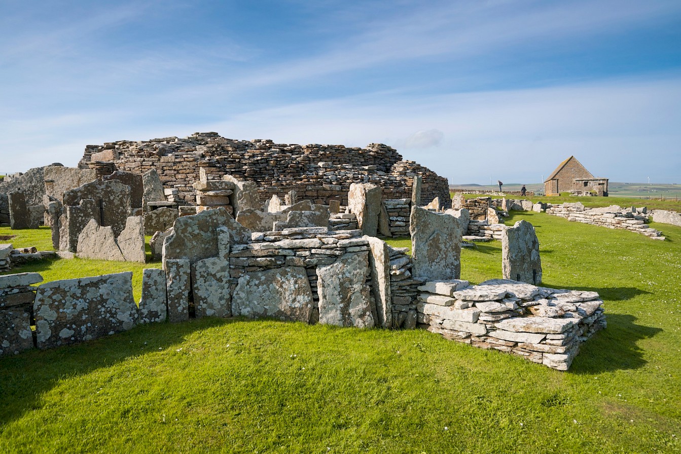 Broch of Gurness, Orkney - image by VisitScotland/Kenny Lam