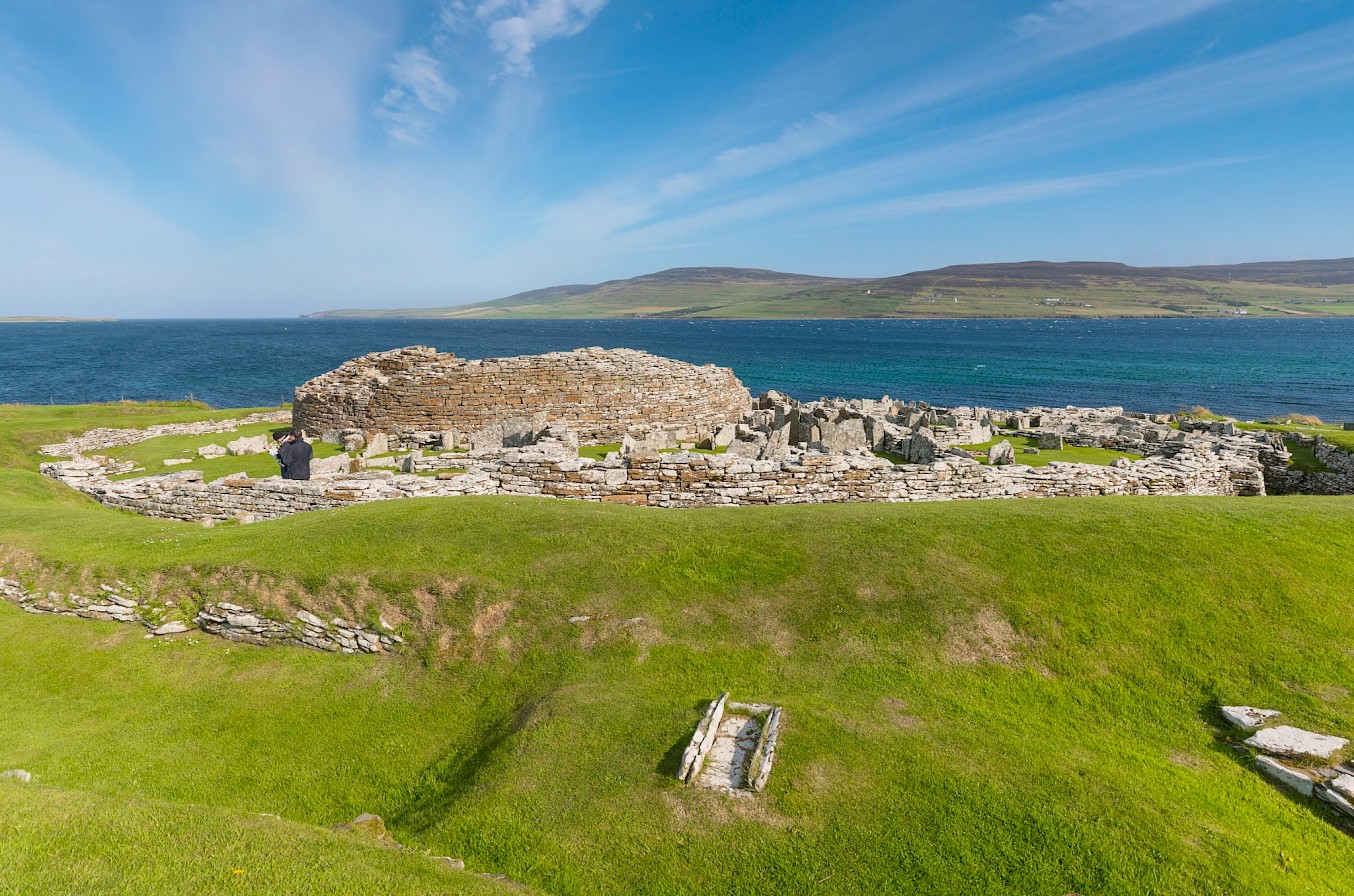 Broch of Gurness, Orkney - image by VisitScotland/Kenny Lam