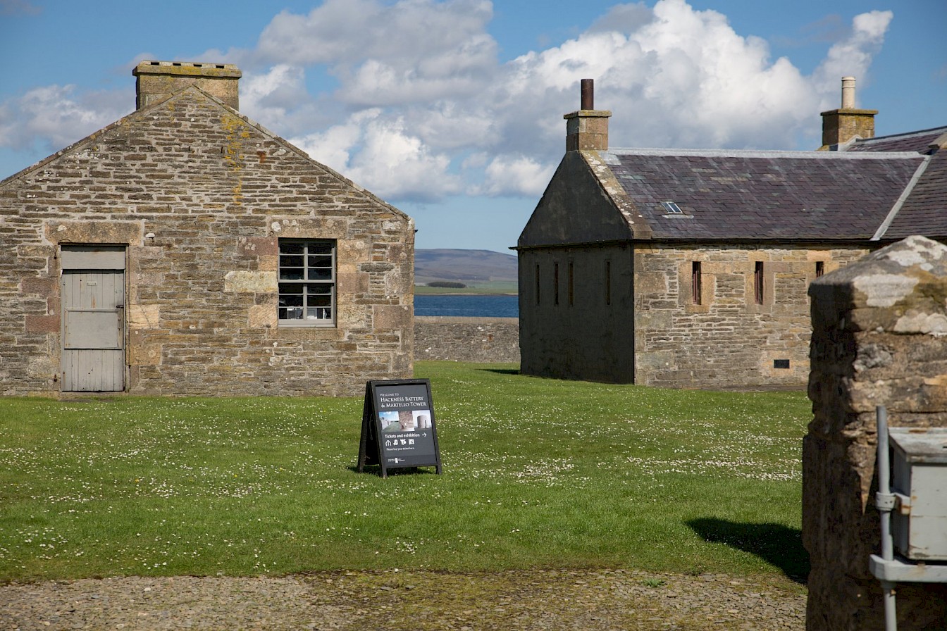 Hackness Martello Tower and Battery, South Walls, Orkney