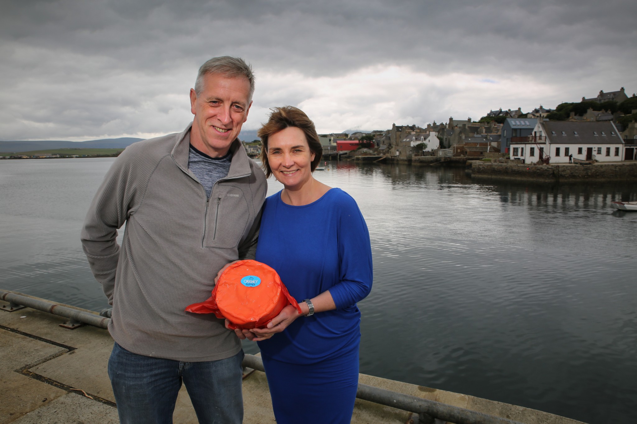 Callum and Fiona MacInnes from the Island Smokery