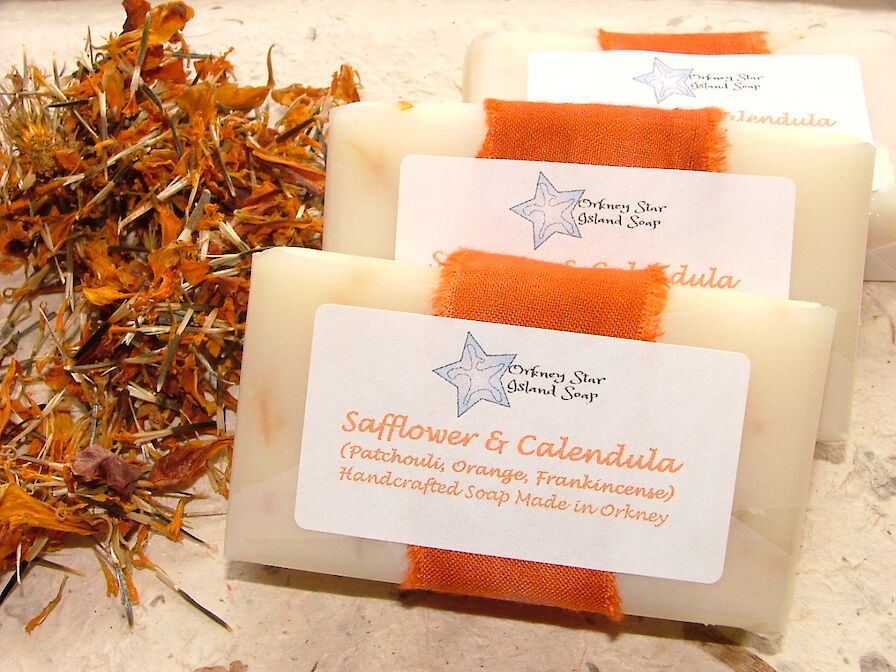 Safflower and Calendula soap