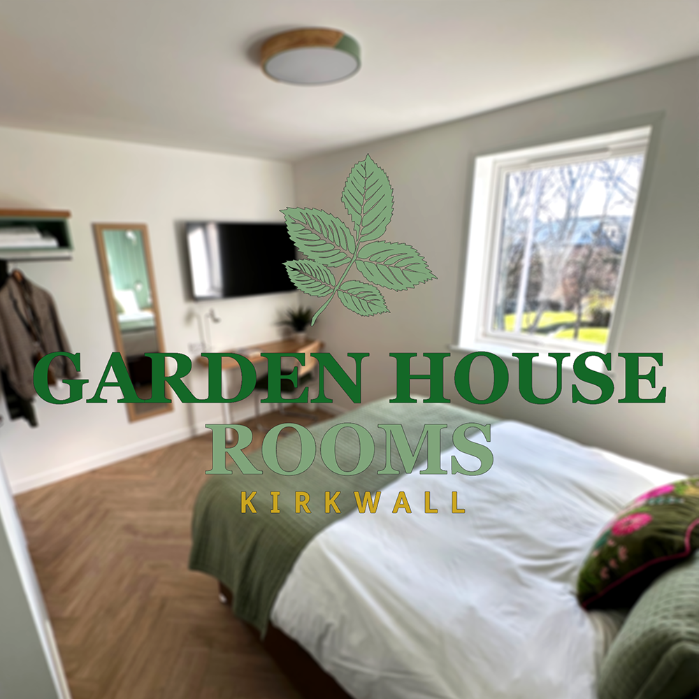 Garden House Rooms, Kirkwall Logo
