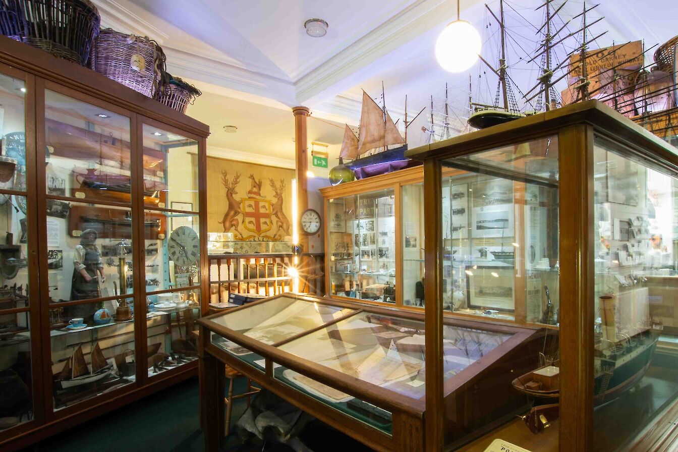 Inside Stromness Museum, Orkney