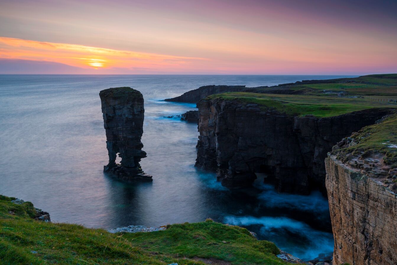 Yesnaby Castle, Orkney - image by VisitScotland/Kenny Lam