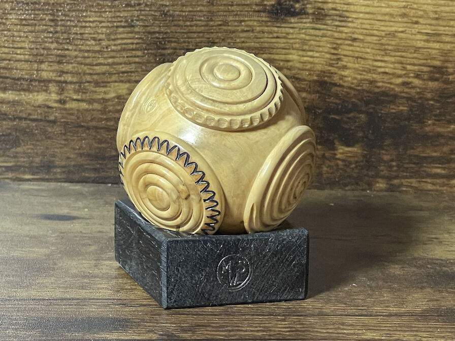 Spalted beech lidded box