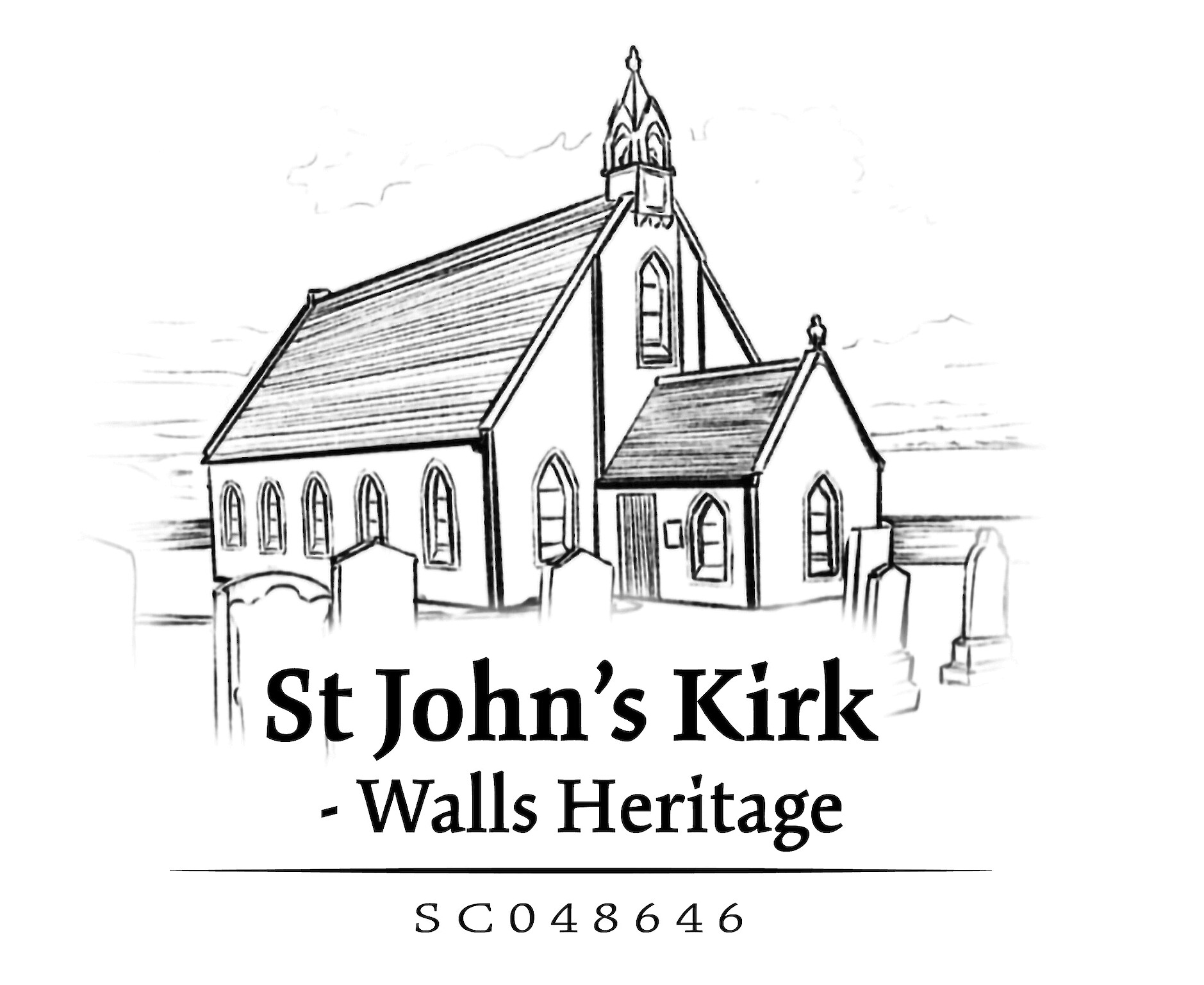 St John's Kirk - Walls Heritage Logo