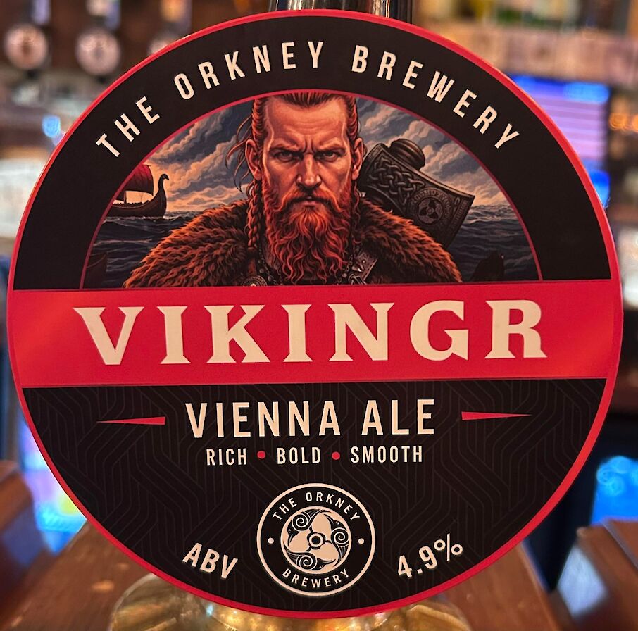 Vikingr Vienna from the Orkney Brewery