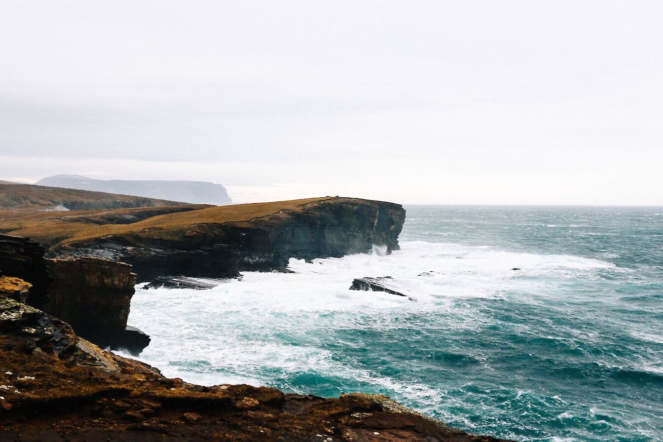 The view south at Yesnaby - image by Fiona Annal