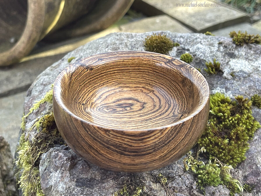 Bocote ring bowl