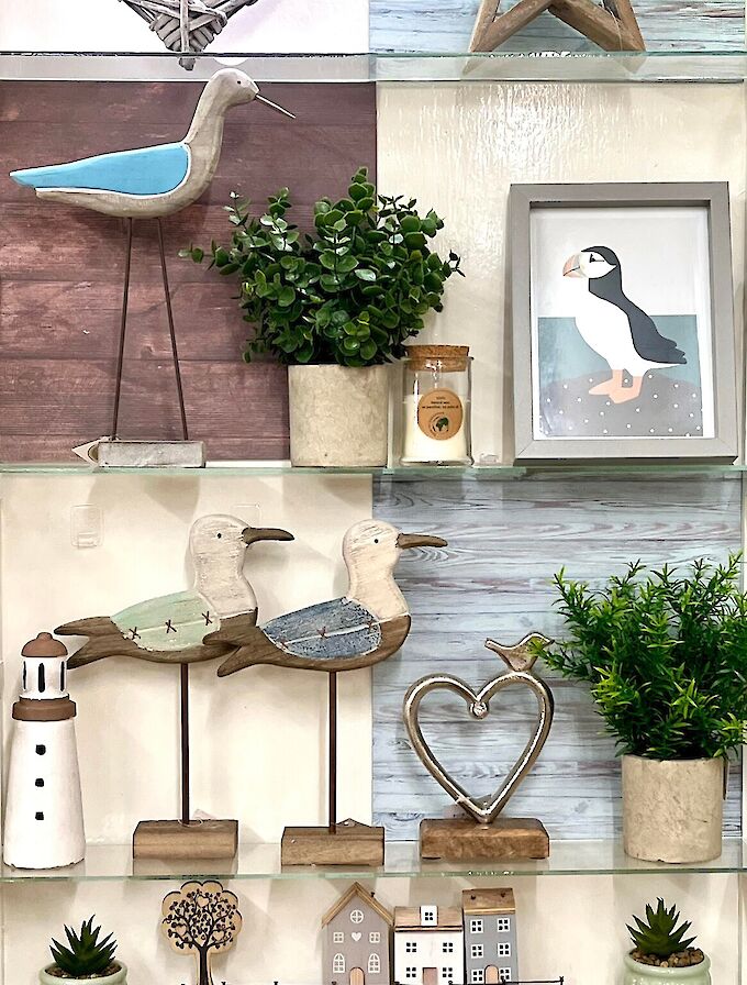 A possible selection of giftware selected by Elaine.