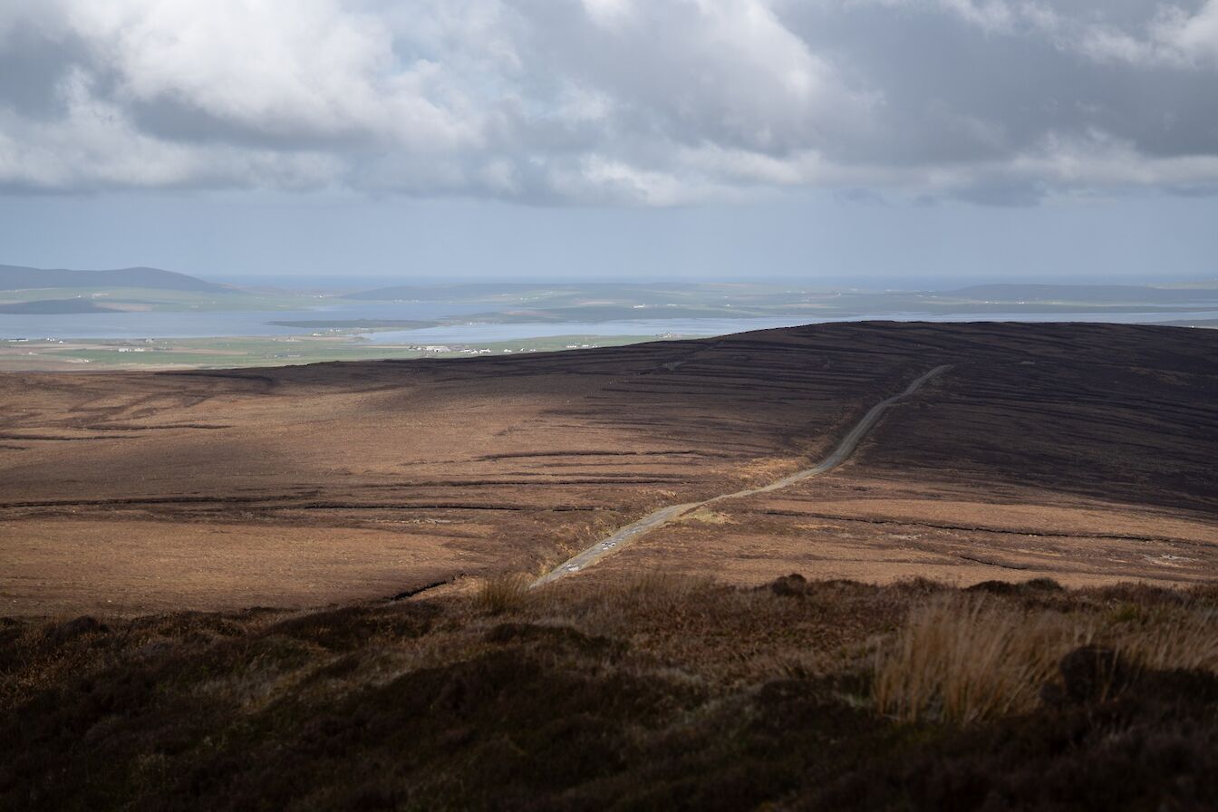 View towards Orkney's World Heritage Site