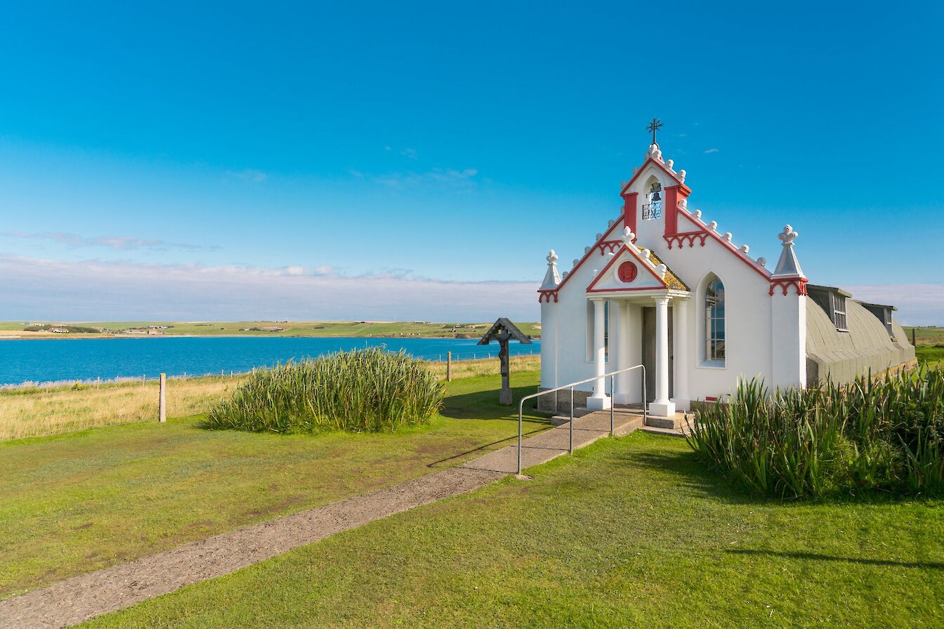 Is it our wartime heritage, and places like the Italian Chapel, with its story of hope, and love?