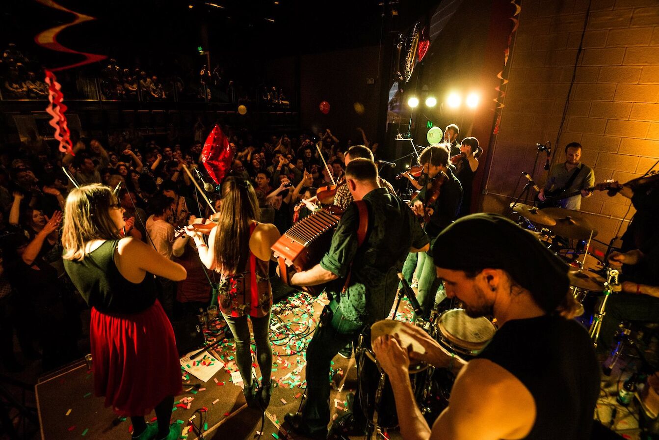 We wonder if it's because of our culture and heritage, full of music and fun, like at the Orkney Folk Festival?