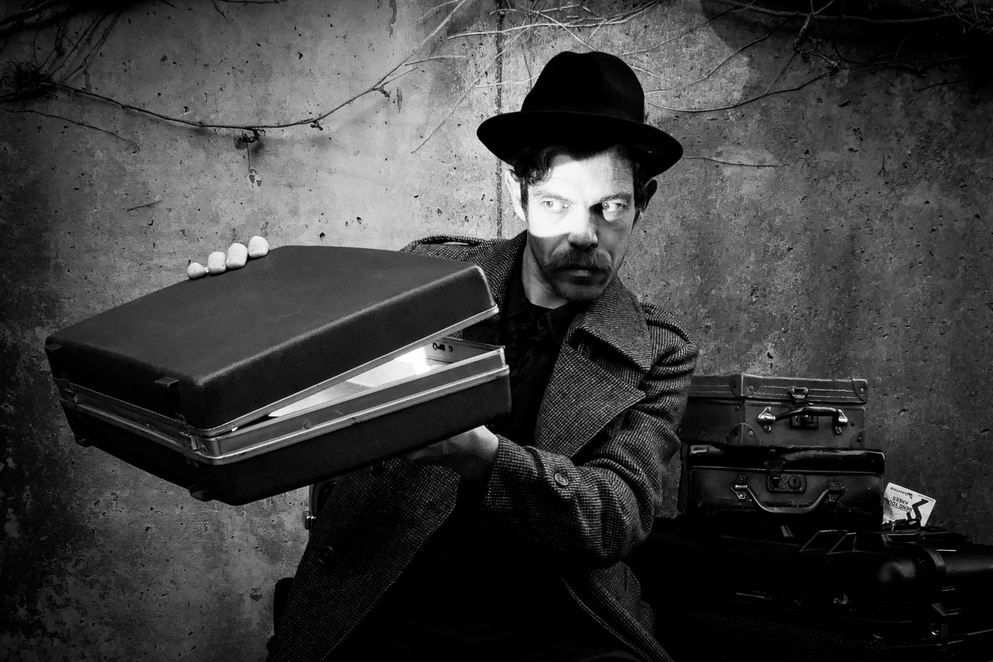 Suitcase Show: Trick of the Light Theatre - image by Rebekah de Roo