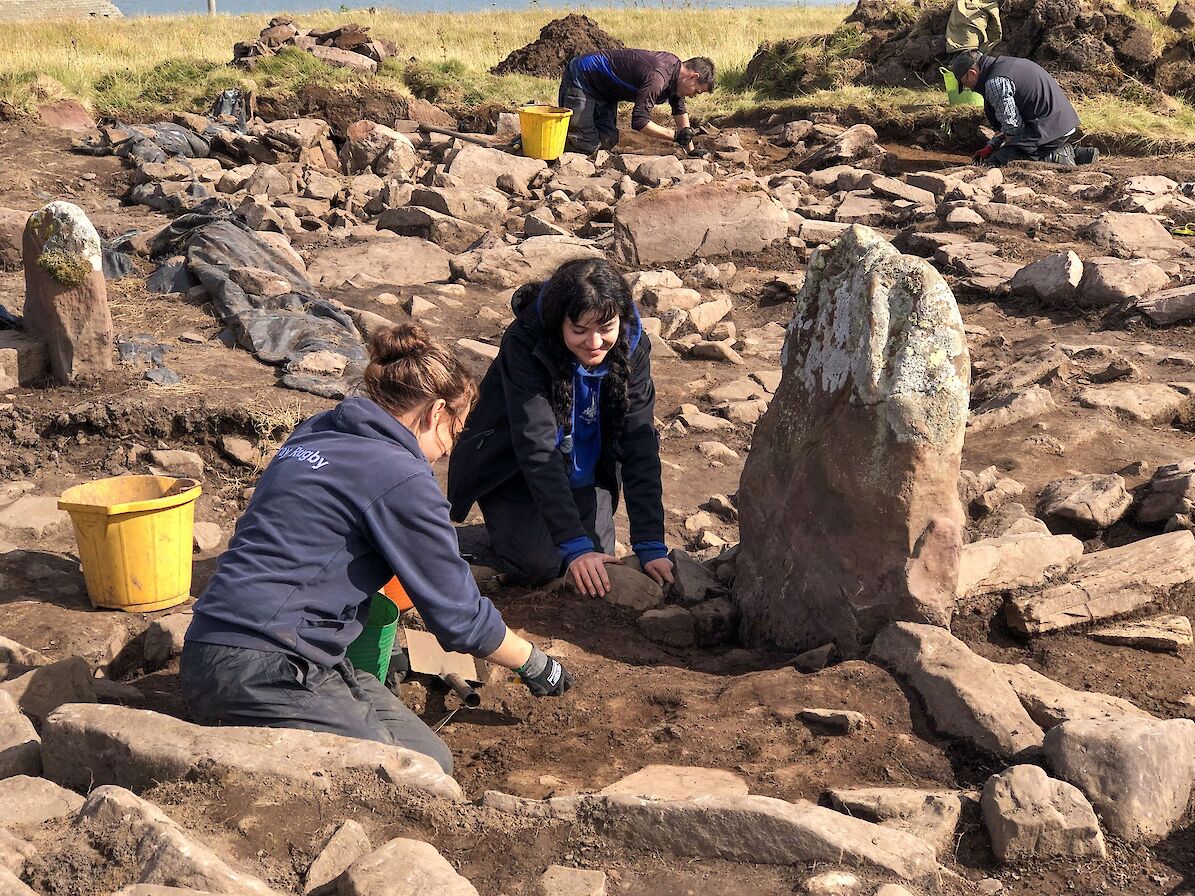 Spurness, Sanday, Orkney - image courtesy of UHI Archaeology Institute
