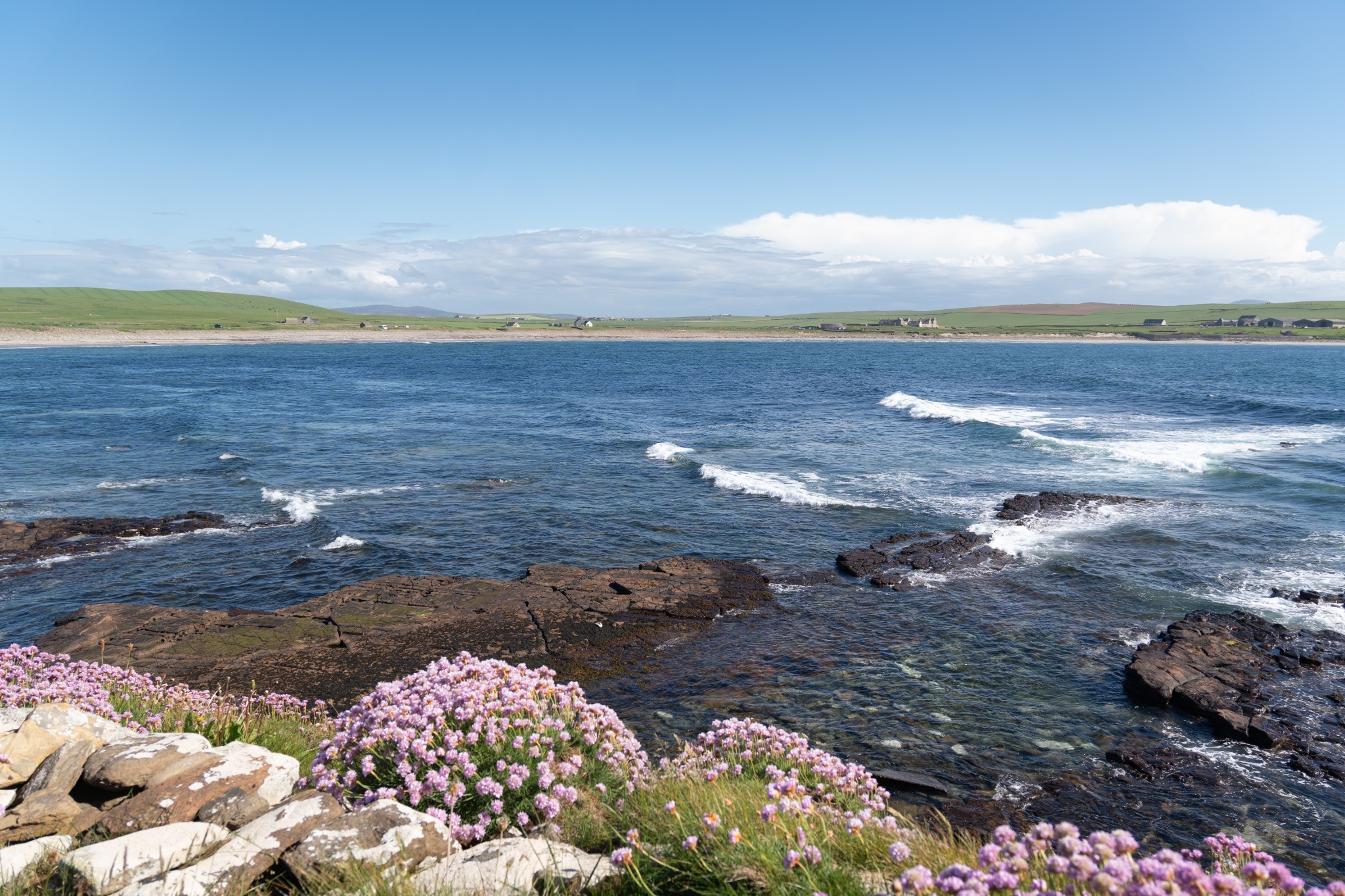 View towards Bay of Skaill, Orkney