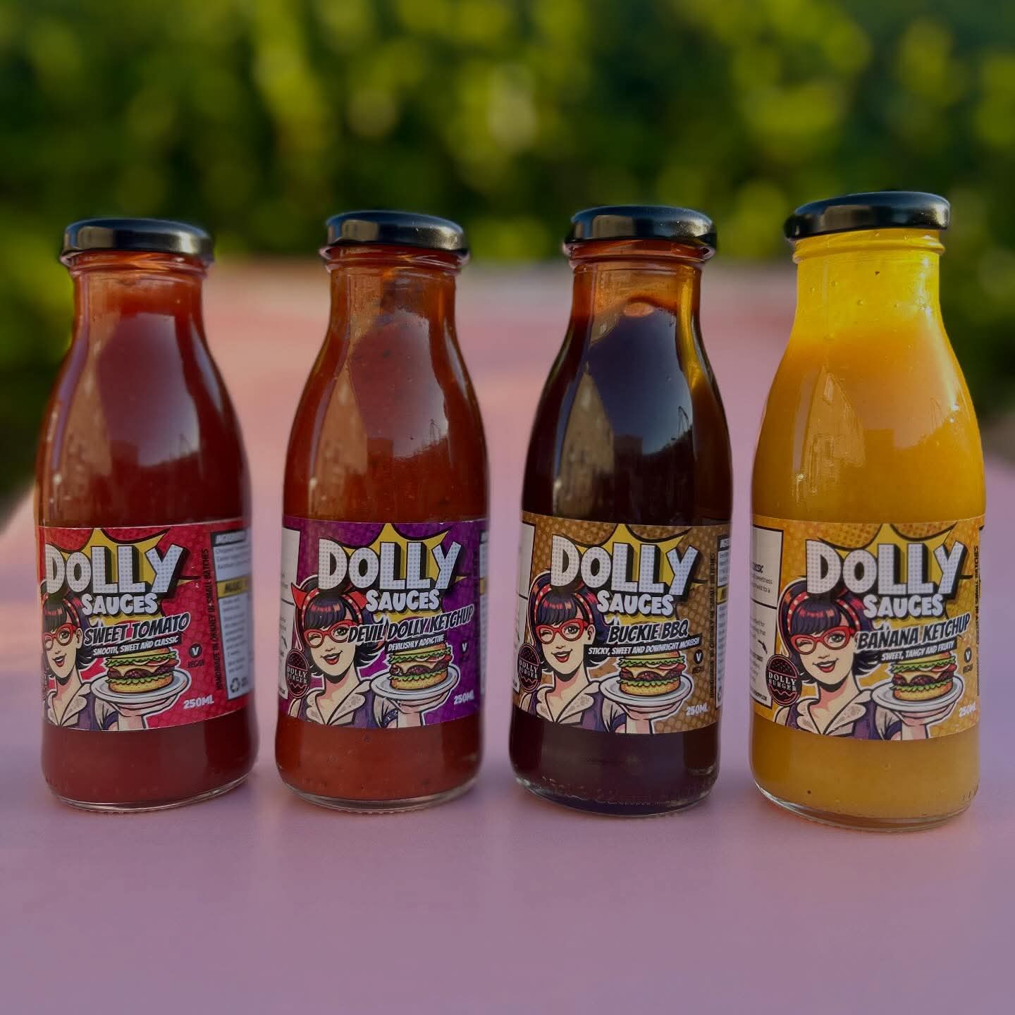 Dolly Burger Sauces