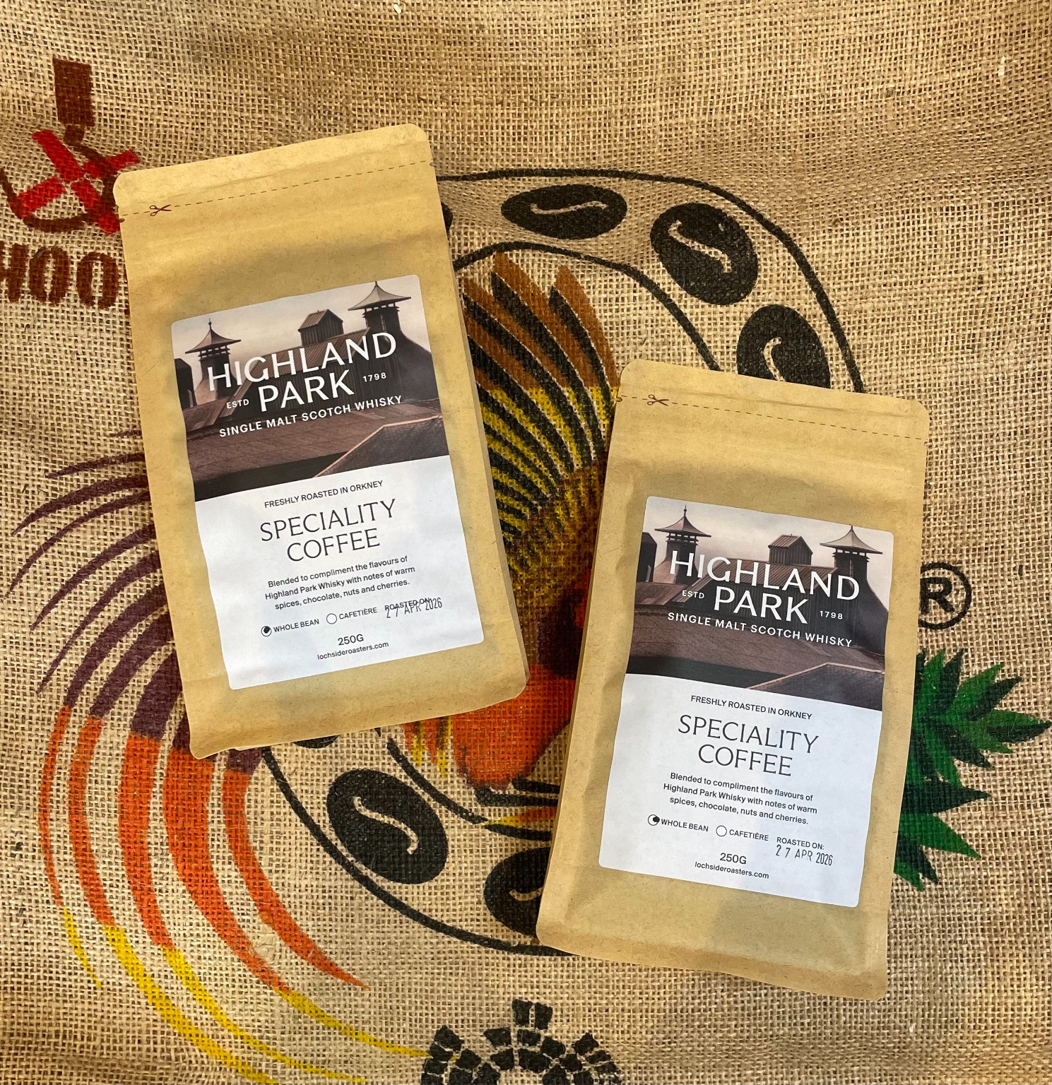 Lochside Roasters Highland Park Coffee Blend