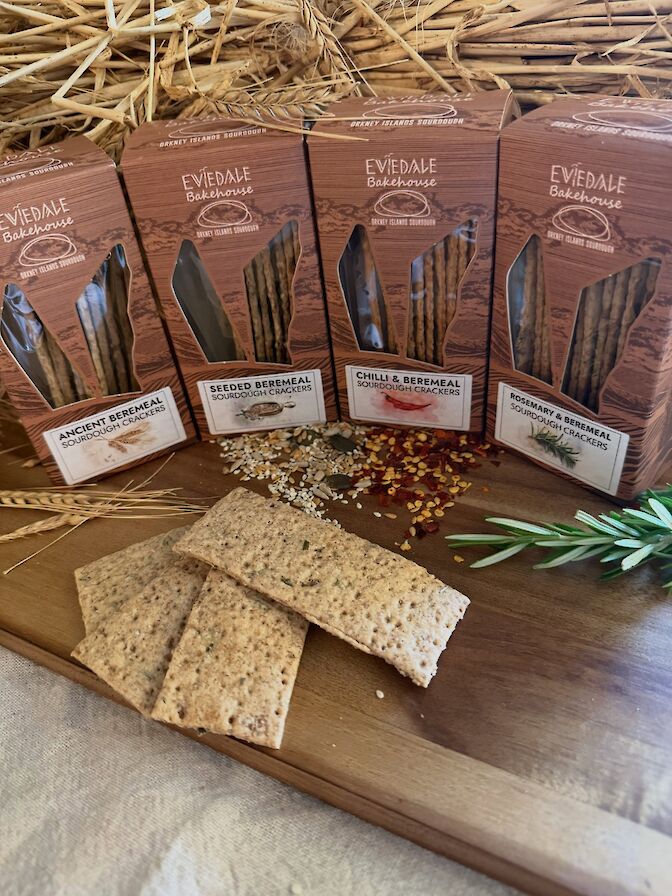 Sourdough Crackers from Eviedale Bakehouse