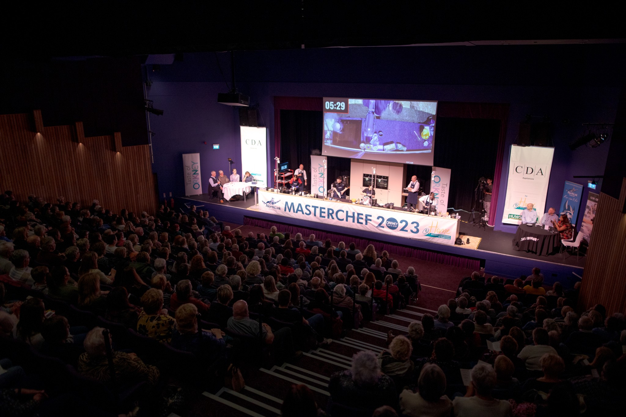 2023's Orkney Master Chef in the Orkney Theatre
