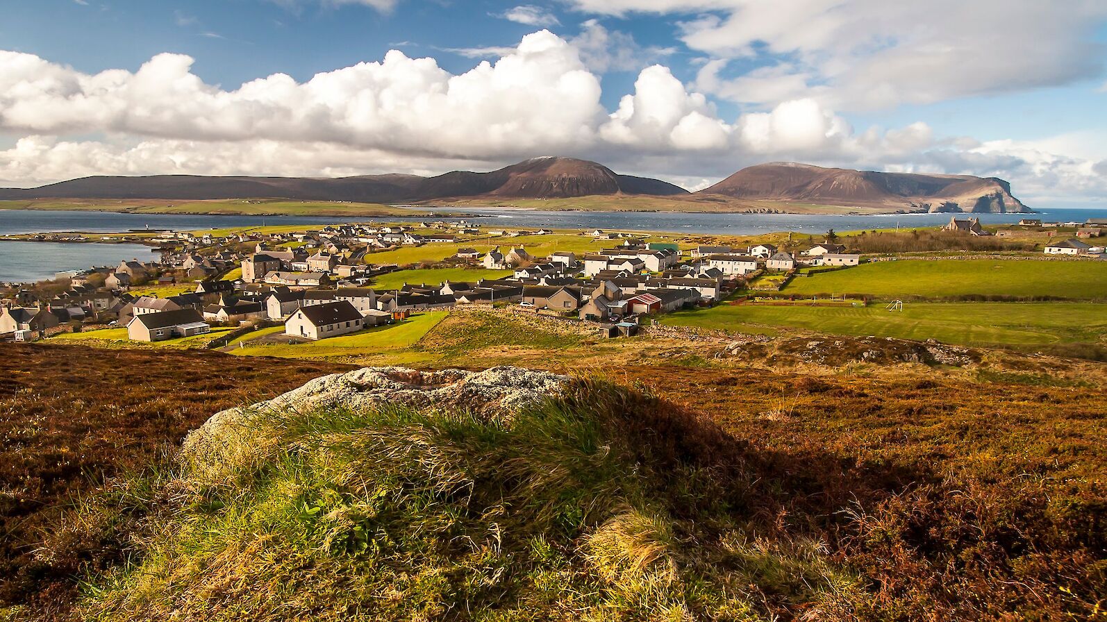 View over Stromness from Brinkies Brae - image by Maciek Orlicki