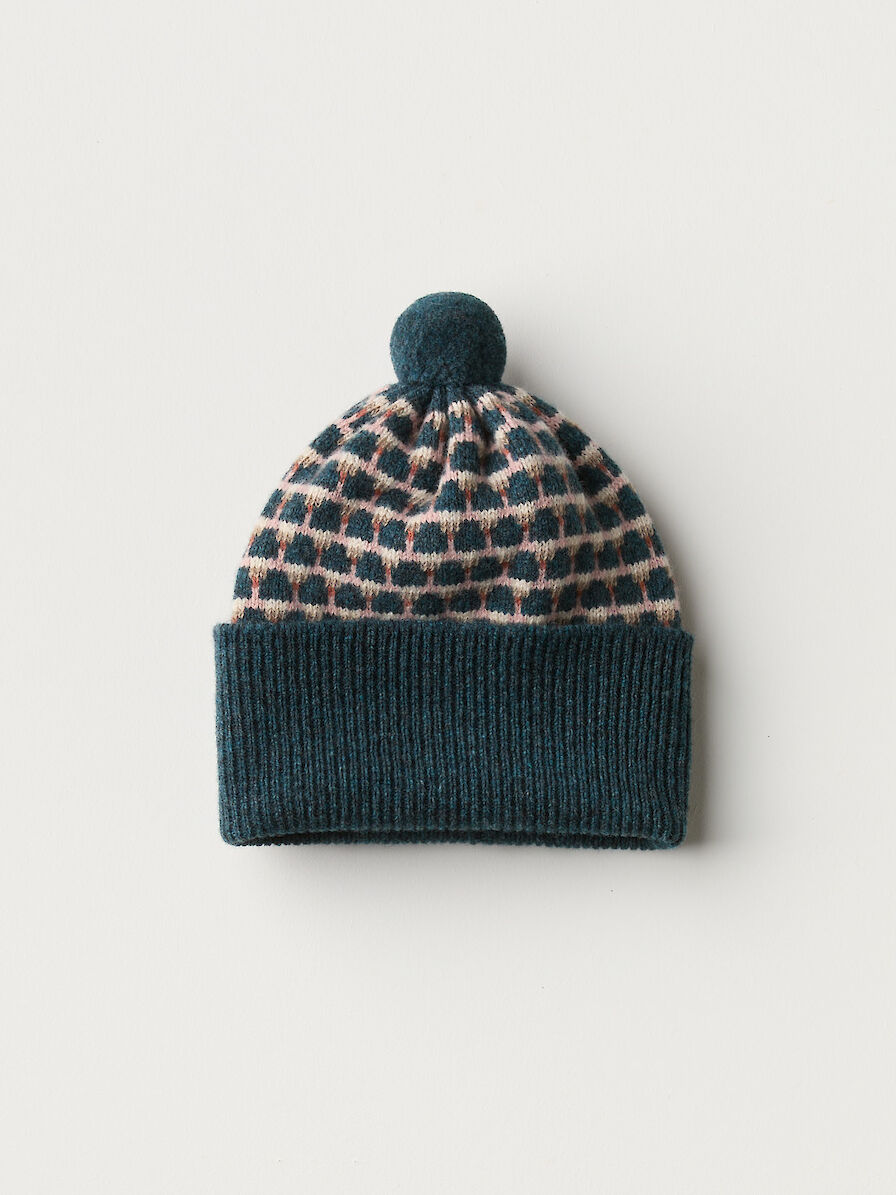Pom Hat "Basket" - Ink, Sweetpea, Iron Oxide
