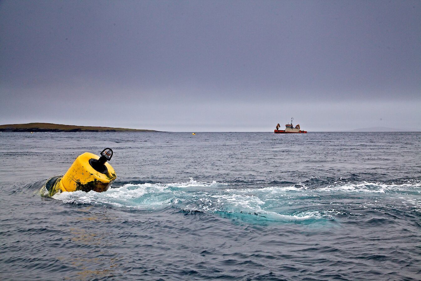Warness has extremely powerful tides, ideal for testing devices - image © Colin Keldie, courtesy Ocean_2G